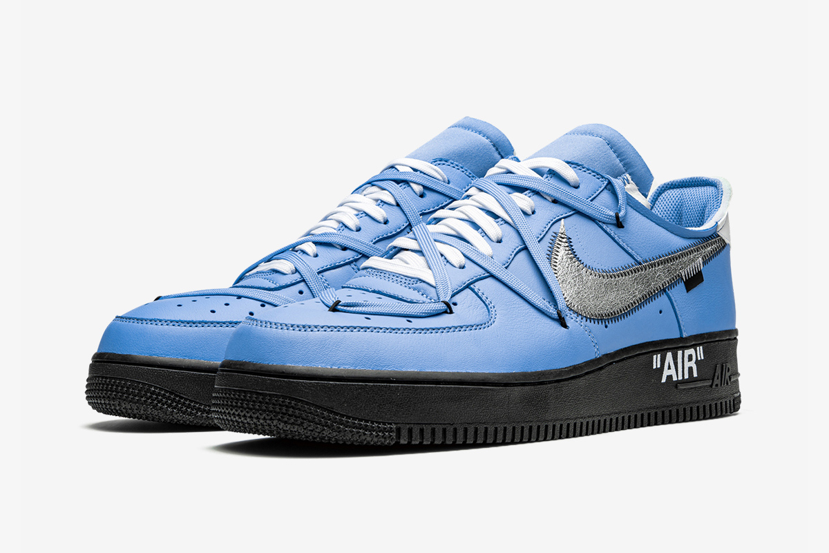 off white air force 1 blue snkrs